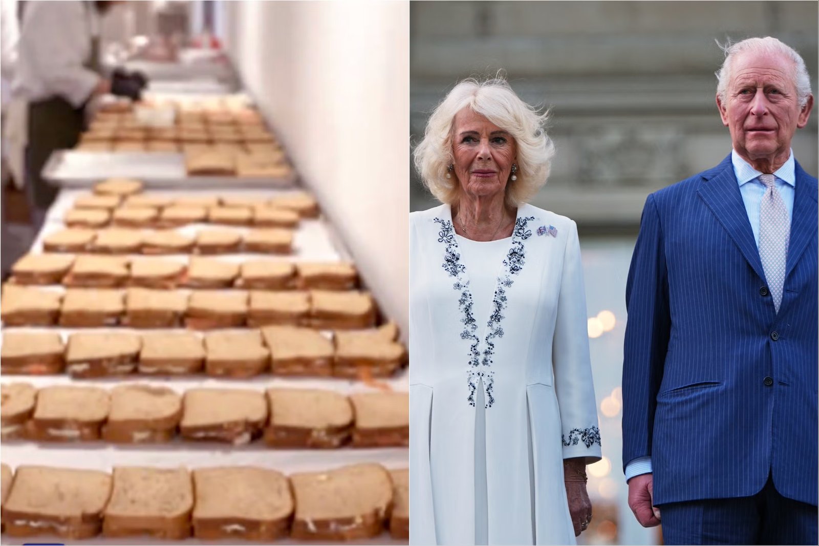The US British Embassy head chef said its garden party for King Charles and Queen Camilla included ‘several British flavors’