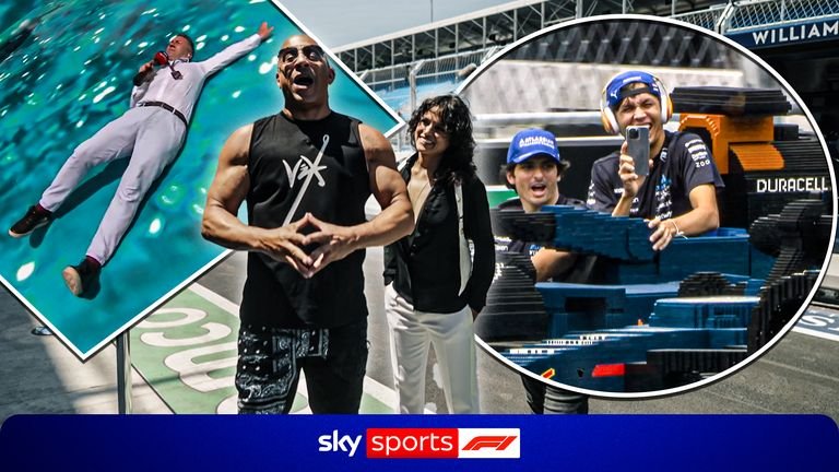 Fake marinas and Lego F1 cars! | Weird and wonderful moments from Miami GP