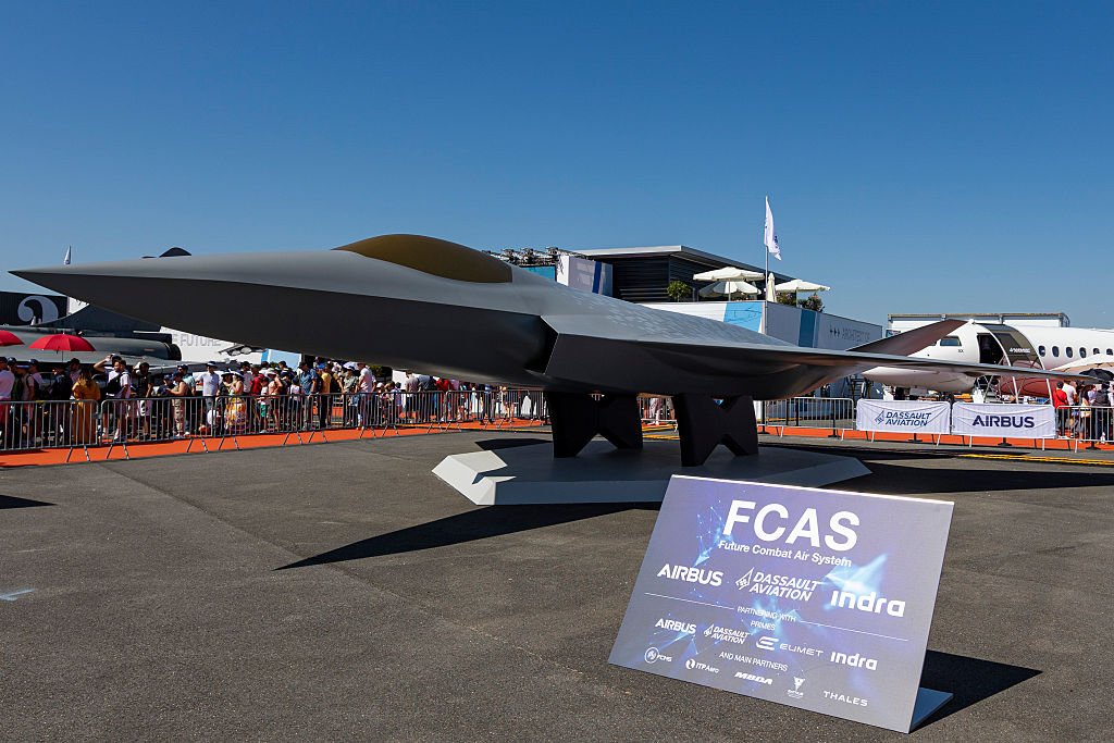 FCAS Fighter Jet During Paris Air Show 2023