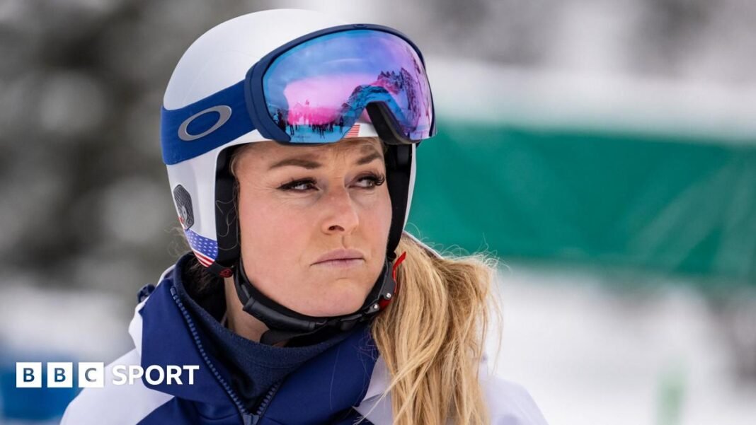 American skier Lindsey Vonn