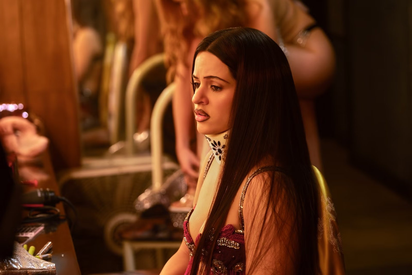 Spanish pop star Rosalía plays one of the women working in the strip club in the latest season of ‘Euphoria’