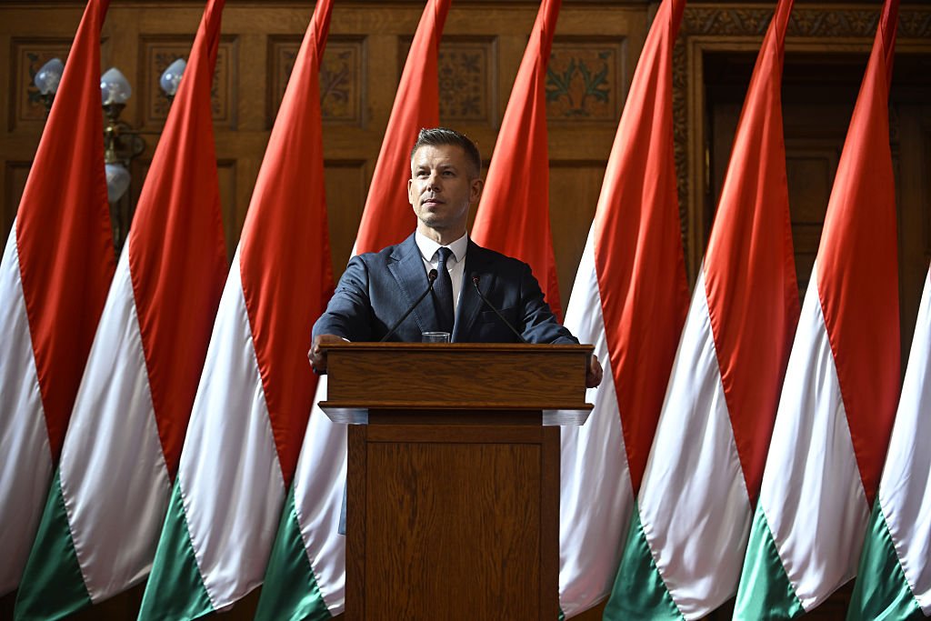 Peter Magyar Holds An Extraordinary Press Conference