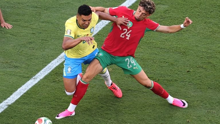 Brazil forced to settle for Morocco draw despite Vinicius stunner 2 Casemiro endured a tough opening night for Brazil