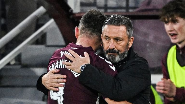 Derek McInnes believed Hearts was the right place for Shankland