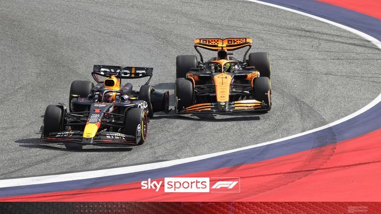 Austrian GP: UK schedule and how to watch on Sky Sports 1 Watch back the moment Lando Norris and Max Verstappen crash in the 2024 Austrian Grand Prix, with both drivers then missing out on P1.