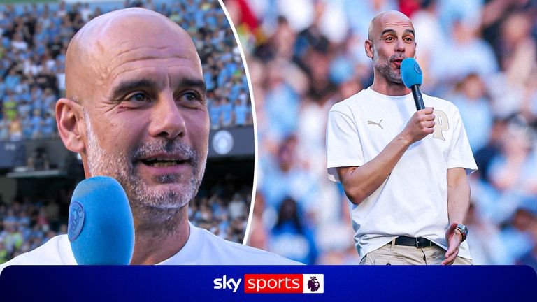 Pep Guardiola farewell message