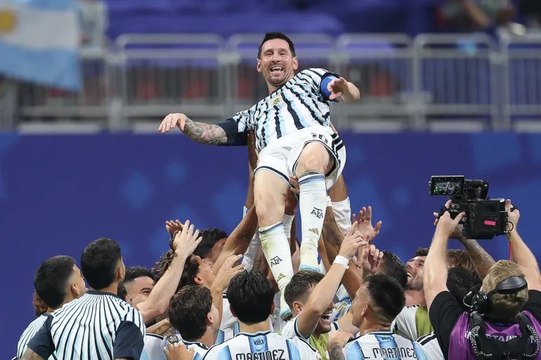 Argentina vs Switzerland: World Cup quarterfinal – Messi, prediction, news 1 Lionel Messi reacts.
