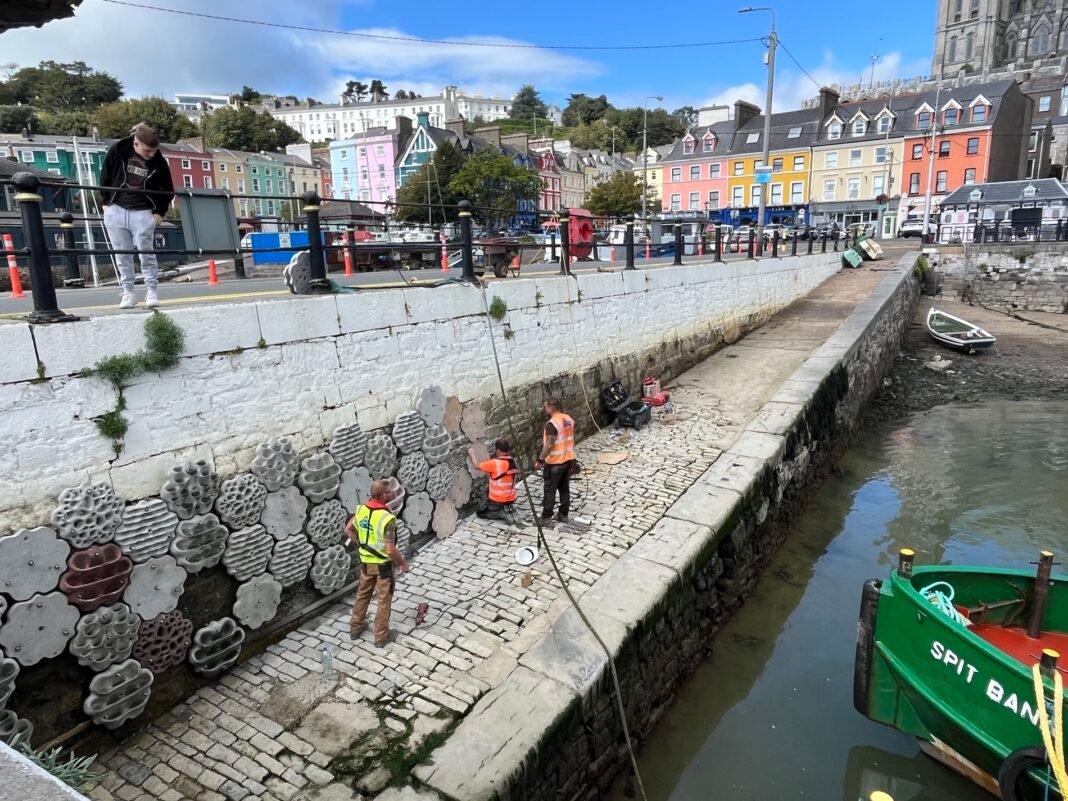 Can coastal infrastructure be engineered to harbor marine life instead