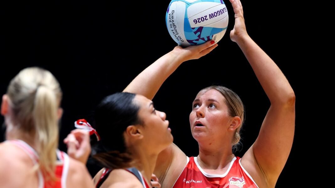 Eleanor Cardwell was on form with 54 goals against Tonga 