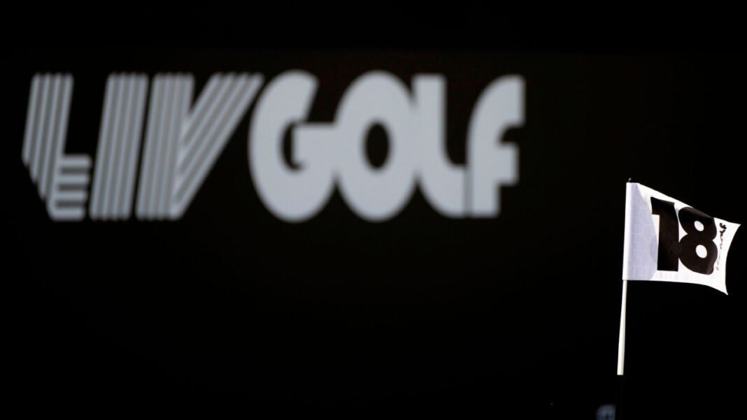 LIV, others sued over world golf league concept
