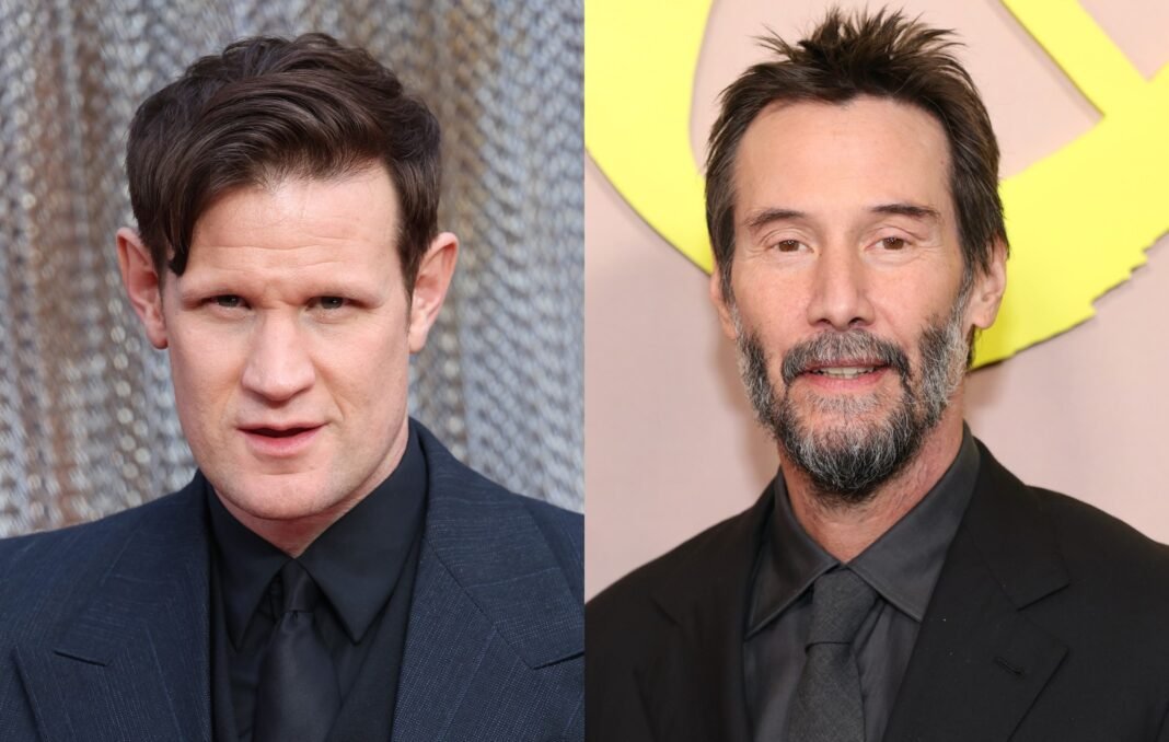 Matt Smith says Keanu Reeves must have been “on valium”