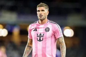 25 Hottest Soccer Stars at the 2026 World Cup: Rodrigo De Paul, Jude Bellingham, Christian Pulisic and More 1 ORLANDO, FLORIDA - MARCH 01: Rodrigo de Paul #7 of the Inter Miami looks on during the first half of an MLS match between Orlando City SC and Inter Miami CF at Inter&Co Stadium on March 01, 2026 in Orlando, Florida. (Photo by Dustin Markland/Getty Images)