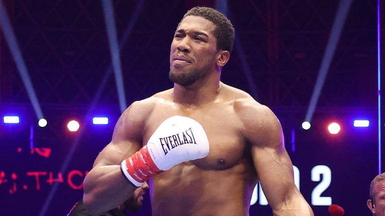 Joshua devotes win to late friends as 'lovely treat' of Fury fight looms 2 Anthony Joshua beat Kristian Prenga after an almighty scare