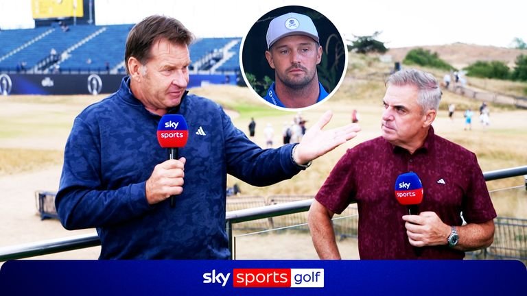 Should golfers be made to speak to media? 'McIlroy fed up of Bryson's circus' 2 Faldo and McGinley