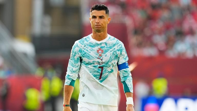 Late VAR drama as Portugal beat Croatia to keep Ronaldo's World Cup dreams alive 2 Portugal's Cristiano Ronaldo (7) reacts during the World Cup round of 32 soccer match between Portugal and Croatia in Toronto, Thursday, July 2, 2026. (Chris Young/The Canadian Press via AP)