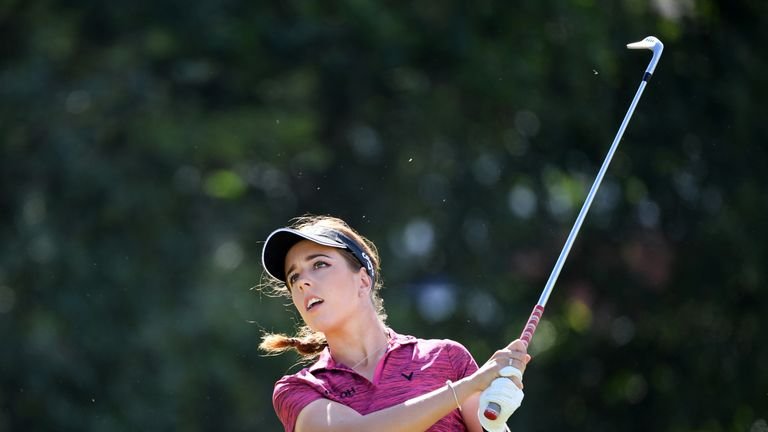  during day four of Ricoh Women's British Open at Royal Lytham & St. Annes on August 5, 2018 in Lytham St Annes, England.