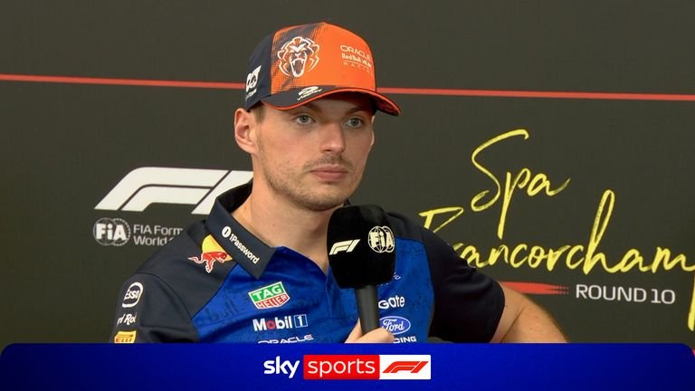 Ahead of the Belgian Grand Prix, Max Verstappen gave blunt responses to questions about his future at Red Bull. 