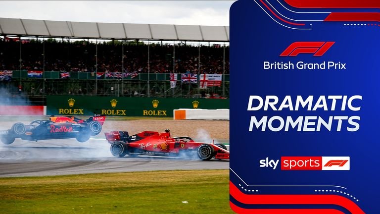Look back at some of the most dramatic moments throughout the years at the British Grand Prix.