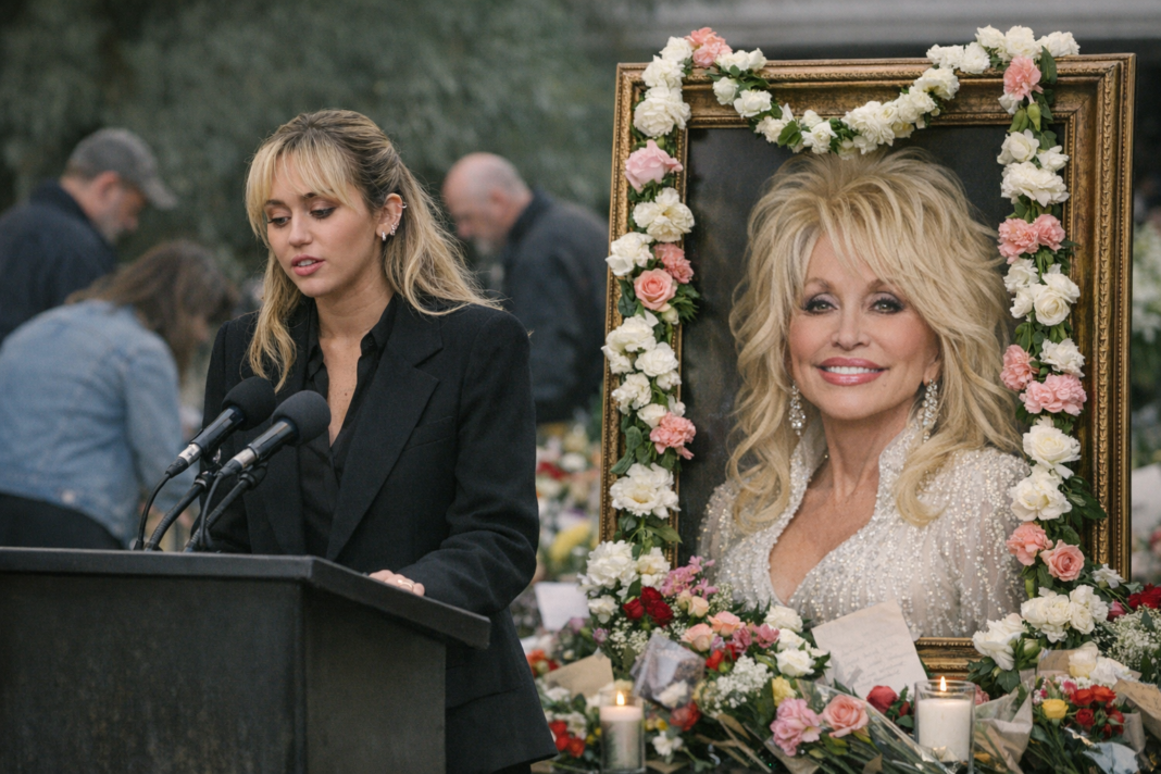 Miley Cyrus Honors Godmother Dolly Parton with 'Angel by My Side' as Tributes Flood In