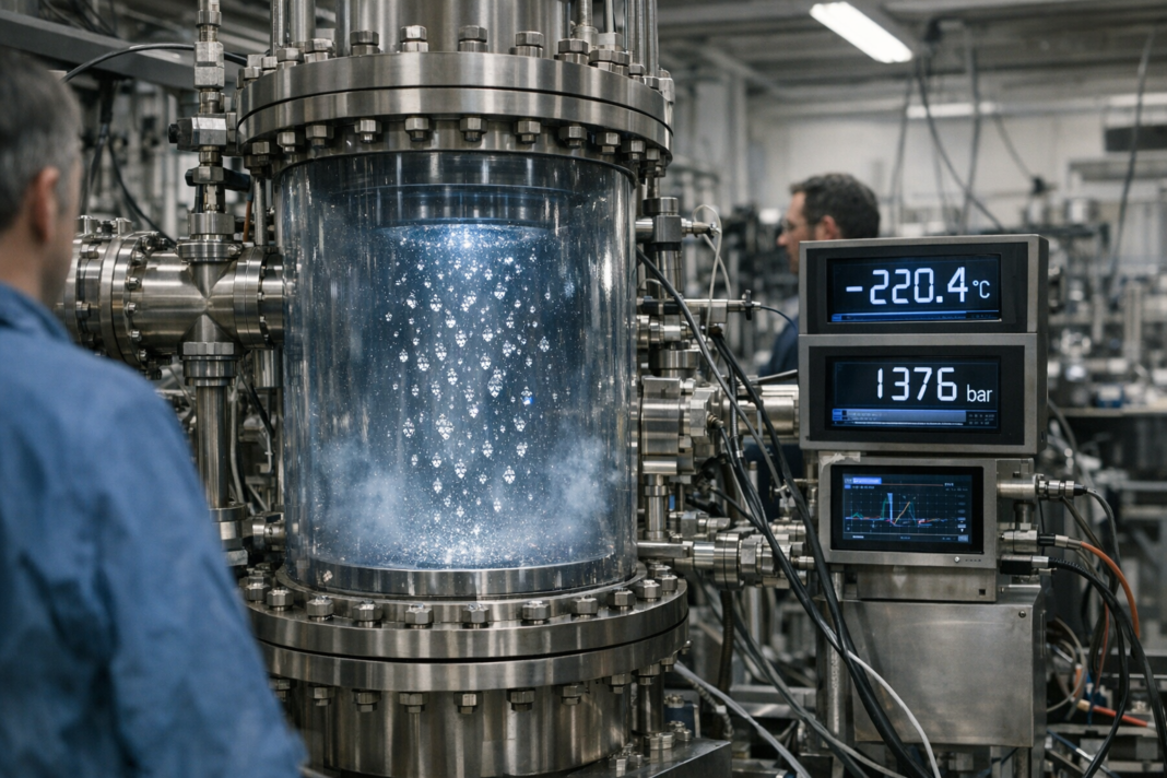 Laboratory recreation of 'diamond rain' sheds light on ice giant interiors
