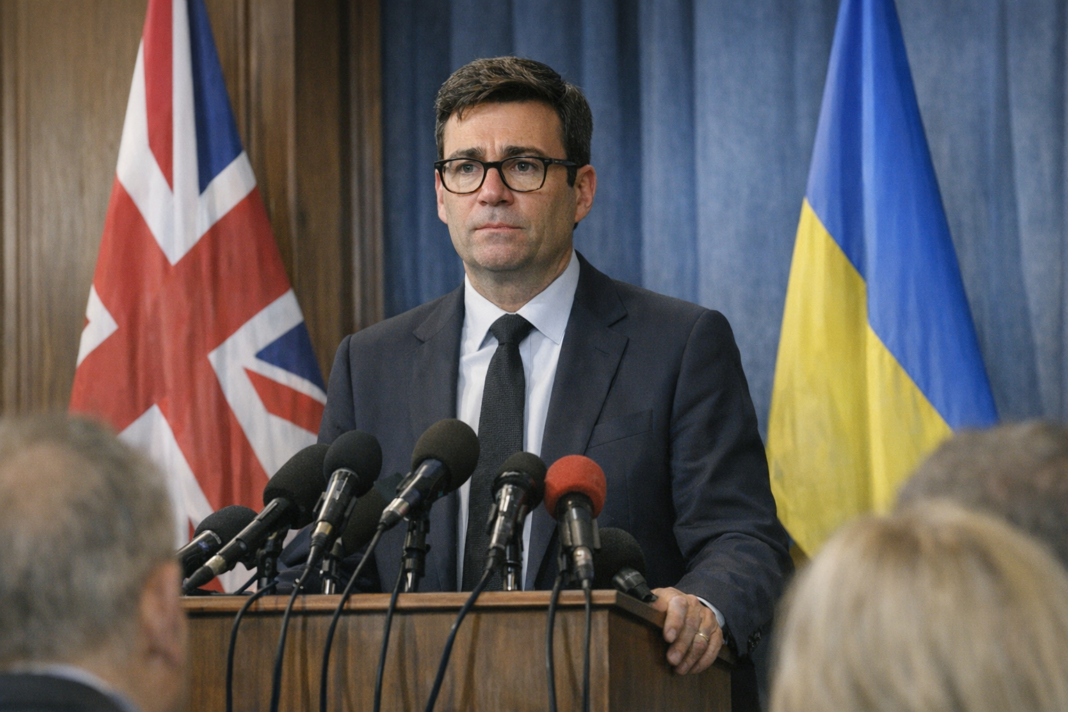 Burnham affirms support for Ukraine despite Russian warnings