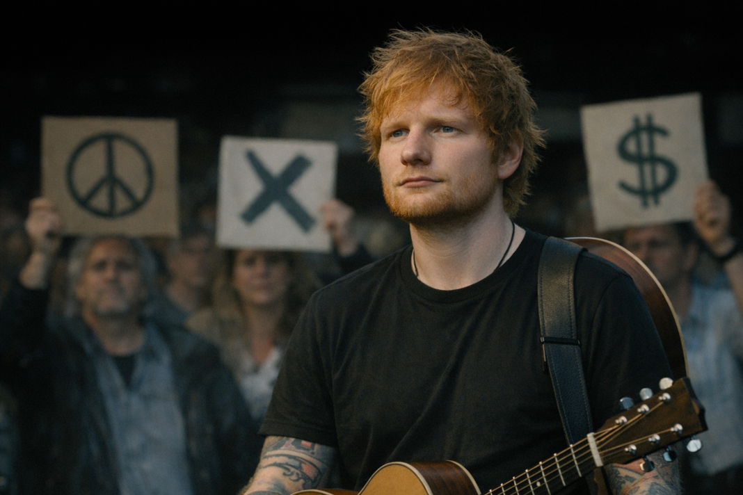 Ed Sheeran's Neutrality Criticized as Career Turmoil Deepens