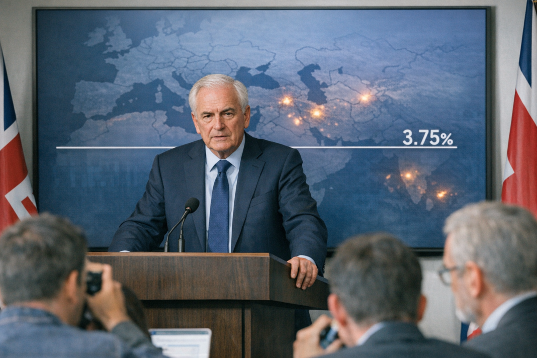 Bank holds rates at 3.75% and signals war risks could force future hikes Bank holds rates at 3.75% and signals war risks could force future hikes