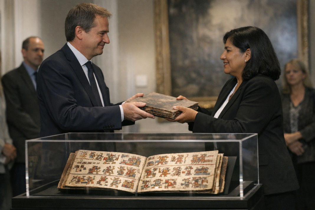 Aztec manuscript returns to Mexico from France — on loan after two centuries