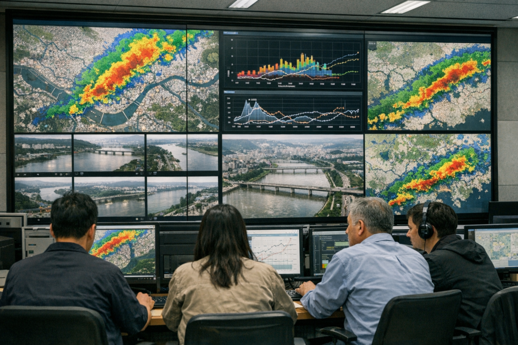 KICT integrates real-time hazardous rainfall detection into Han River urban flood platform KICT integrates real-time hazardous rainfall detection into Han River urban flood platform