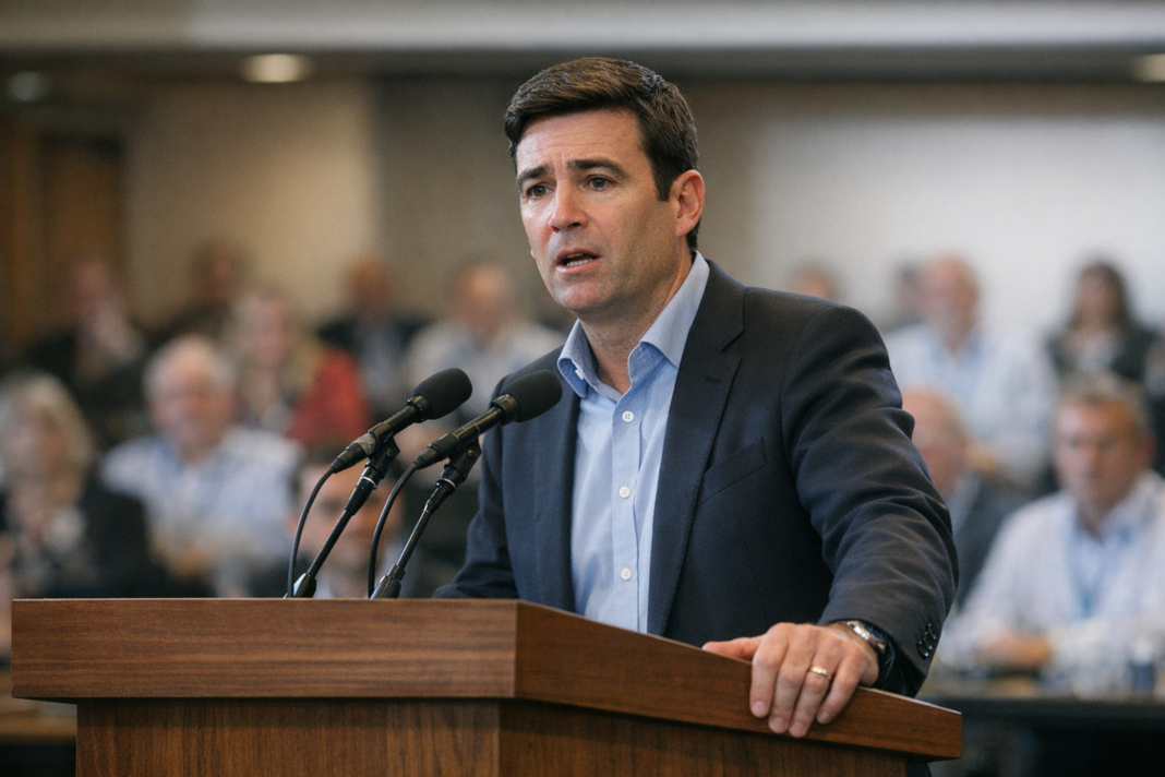 Burnham says fiscal stability must come before sweeping reforms as he pledges delivery