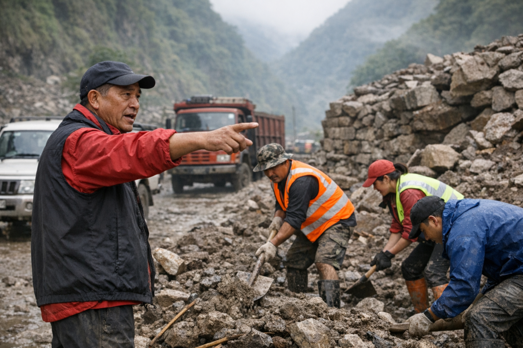 Local Networks Lead Relief as Nepal–Tibet Border Faces Long Recovery
