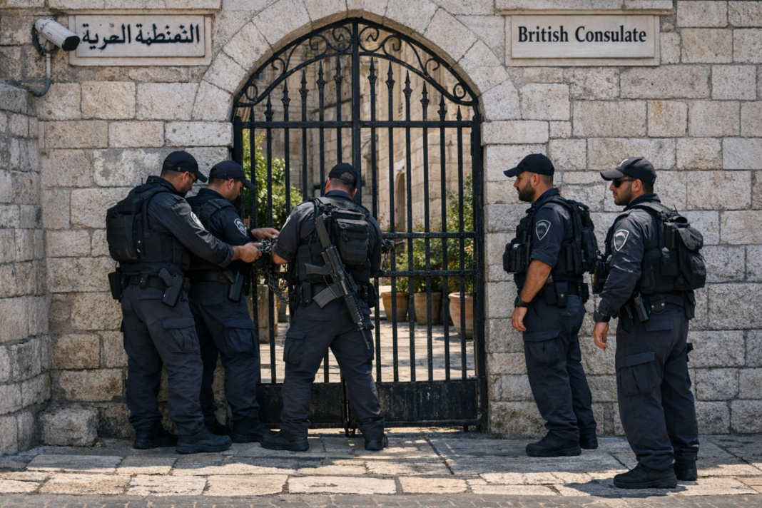 UK sanctions on West Bank settlements trigger closure of UK consulate in East Jerusalem