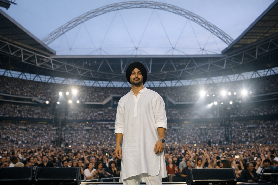 Diljit Dosanjh Headlines Wembley in a First for Punjabi Music