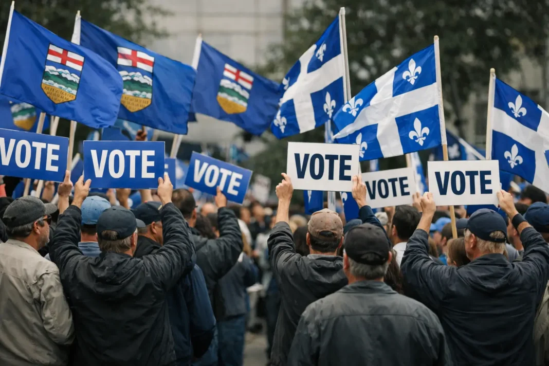 Referendums in Alberta and Québec Put Canadian Unity Under Strain