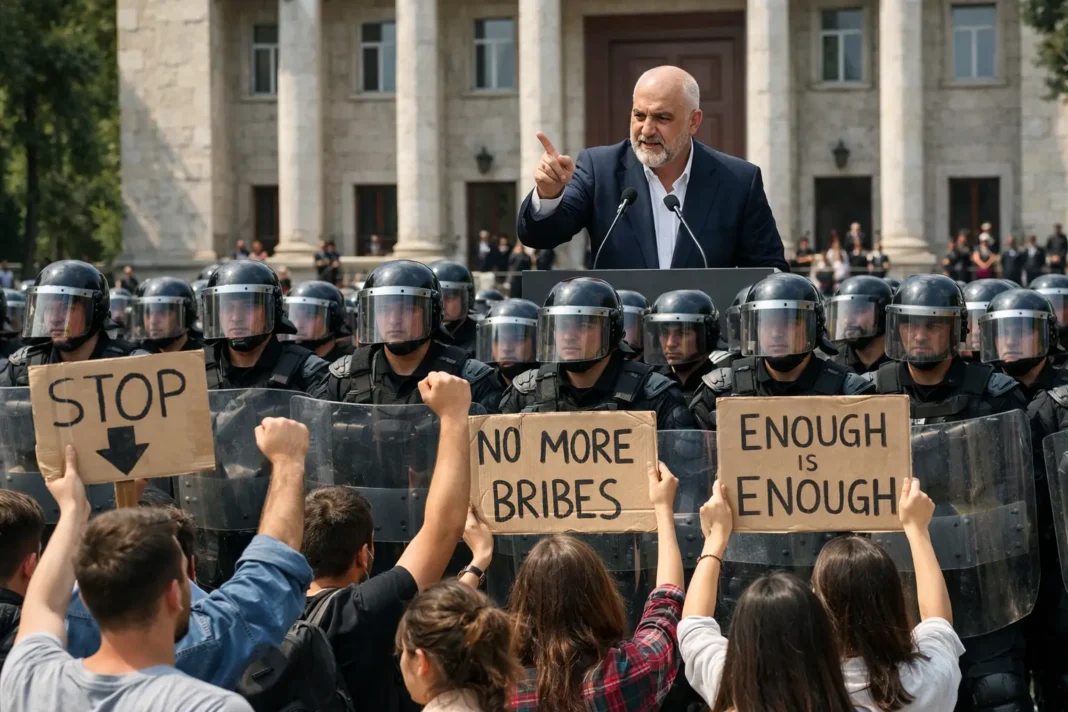 Albania's Student Protests Escalate, Putting Government on the Defensive