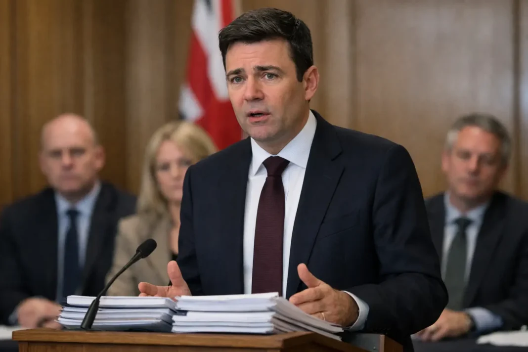Burnham presses for faster welfare savings after Budget gaps