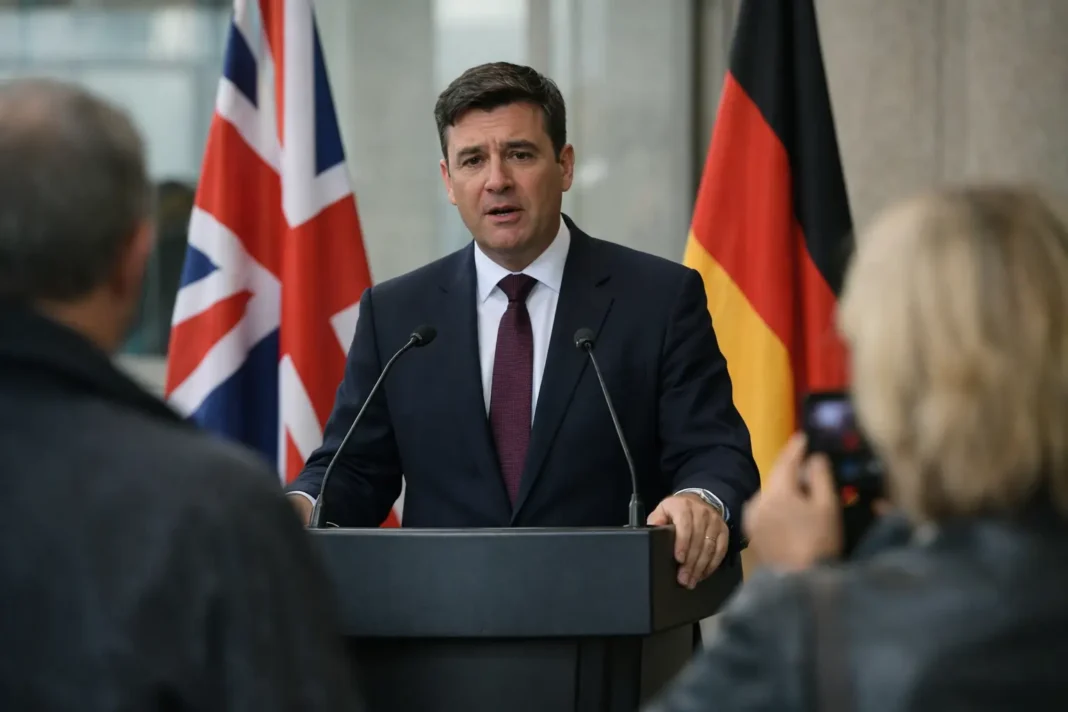 UK’s Burnham Heads to Berlin to Boost Cooperation on Rising Hybrid Threats