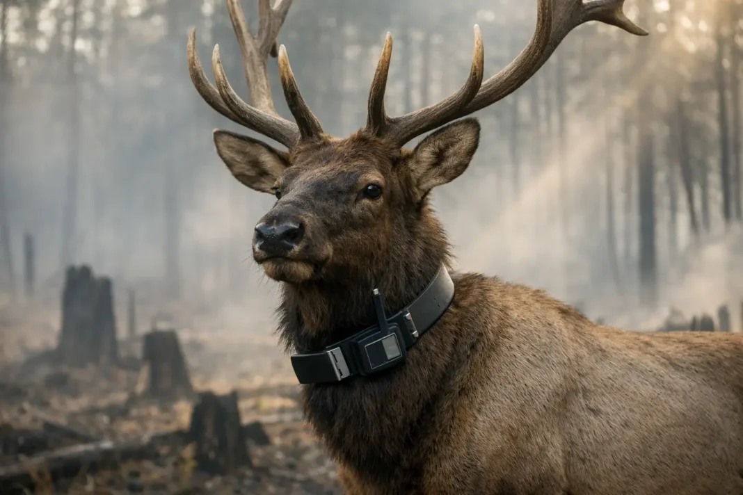 Collar Sensor Aims to Uncover Wildfire Smoke’s Toll on Wildlife
