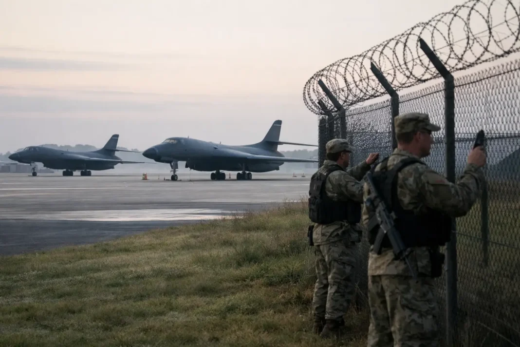 UK signals Iran likely responsible for RAF Fairford security scare