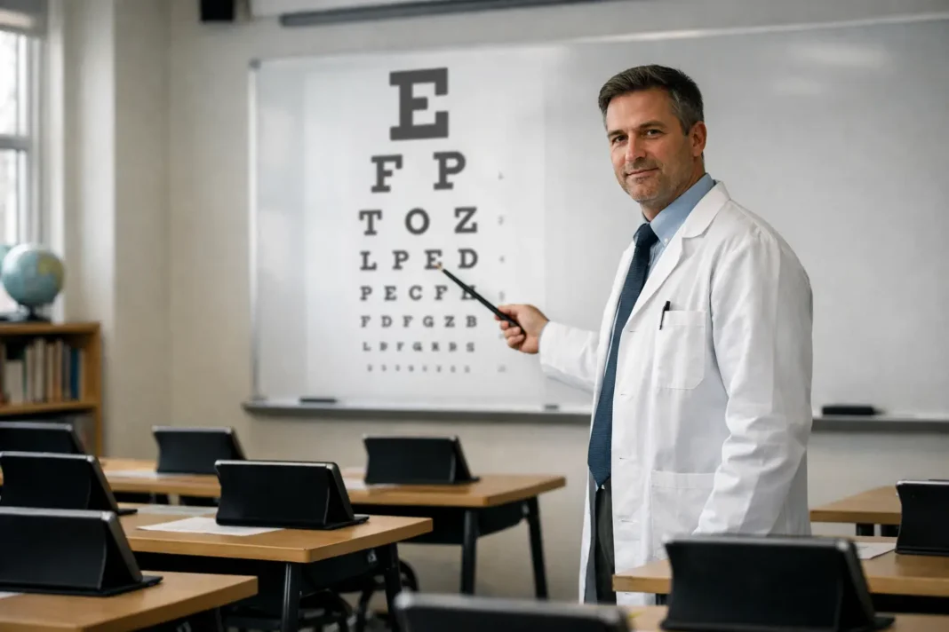 Clinicians Warn Classroom Screen Time Is Linked to Rising Short‑Sightedness Among Pupils