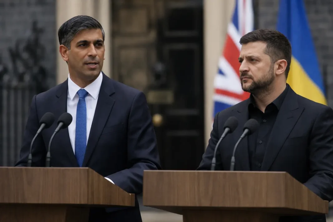 UK Premier Reaffirms Steadfast Backing for Zelensky During London Visit